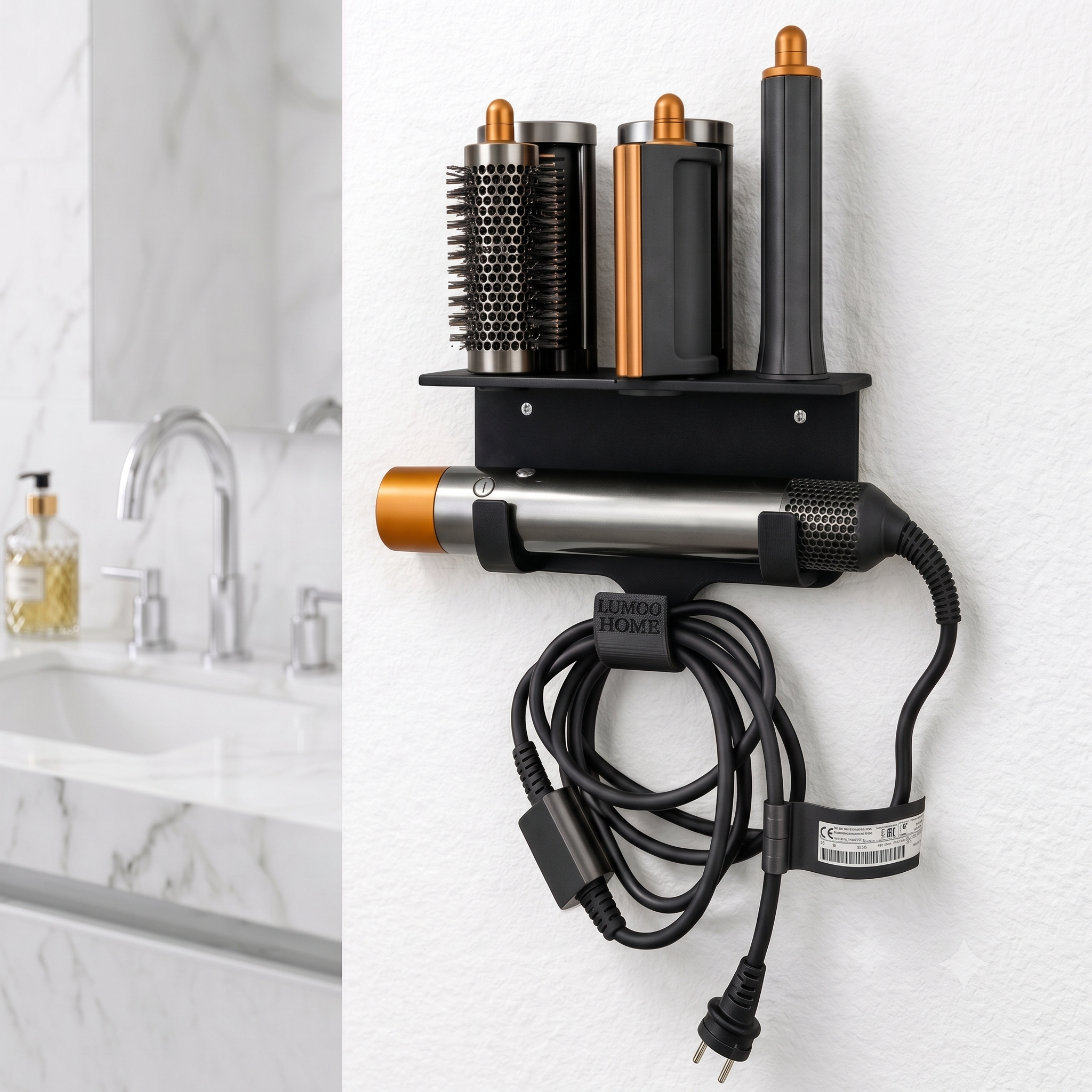 Bathroom organizers by LuMoo Home