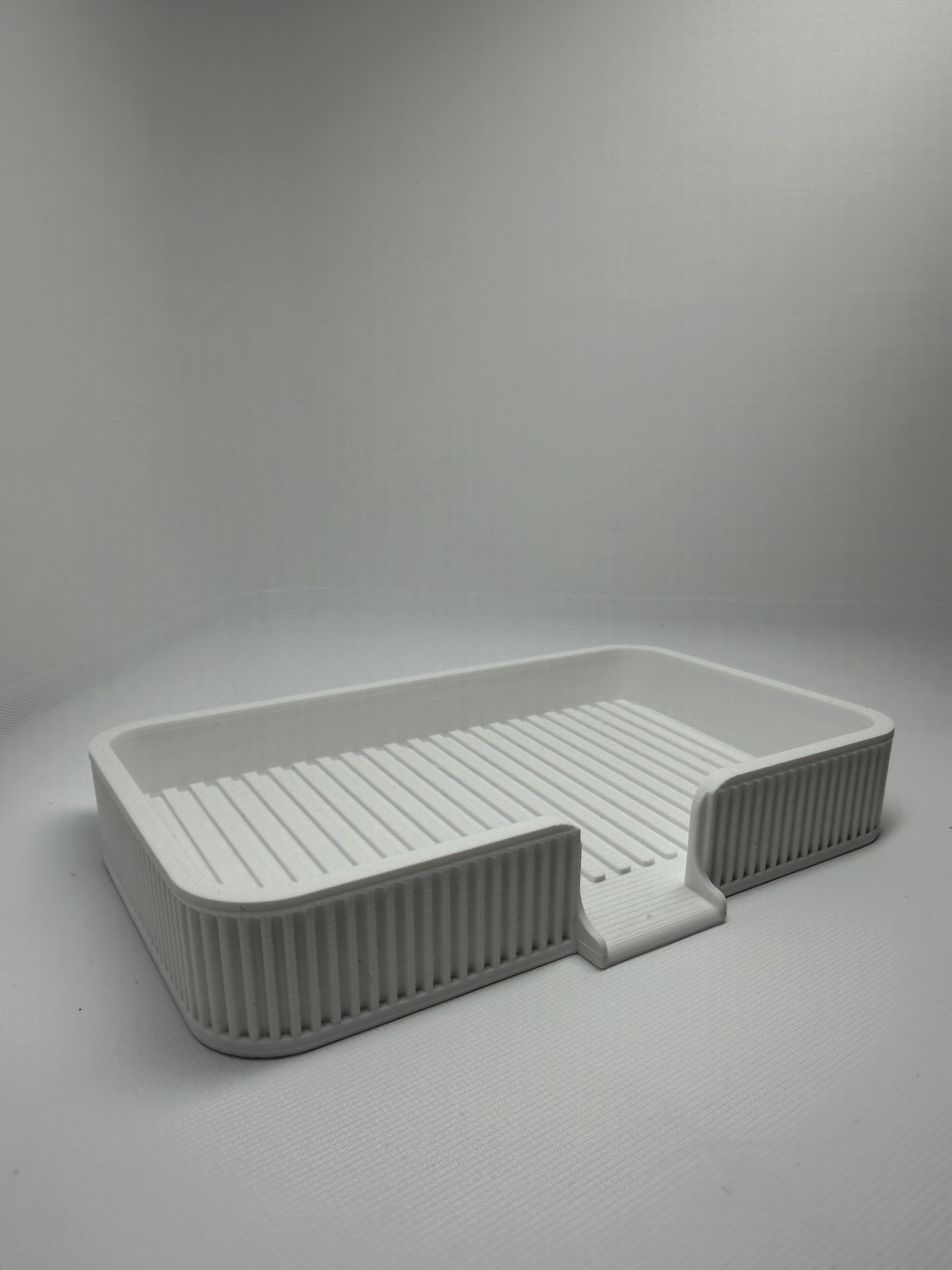 Soap dish / sponge holder with drainage