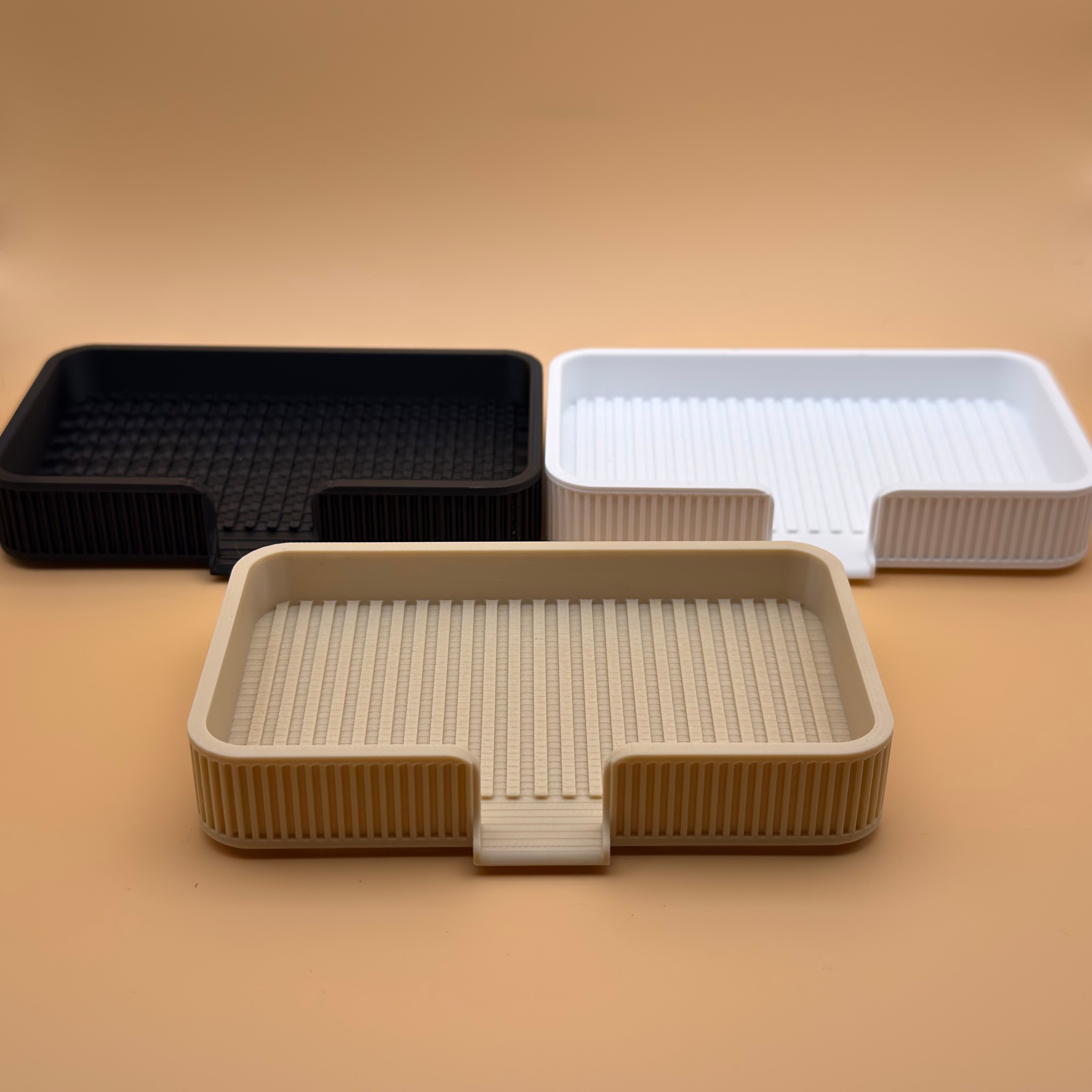 Soap dish / sponge holder with drainage